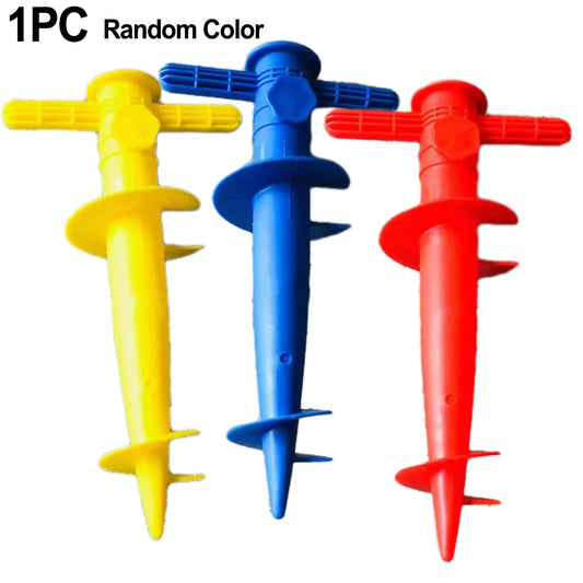 Adjustable Beach Umbrella Sand Anchor Spike & Base Holder Umbrella Anchor Spike Oasis Select