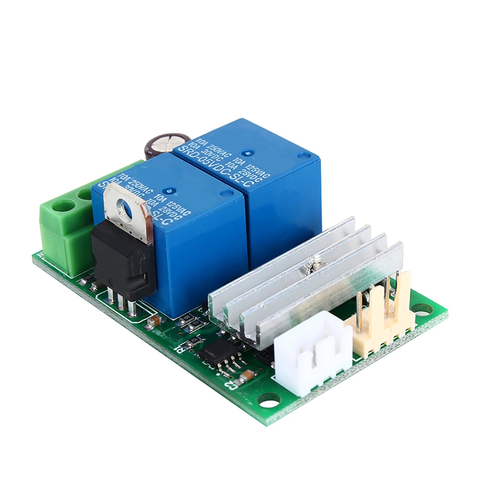 Motor Regulator Module 1203BS Low Noise Easy Use 6-28V Adjustable Speed Controller PWM with Power Indicator for Motors Peaceful Pleasures Health and Wellness