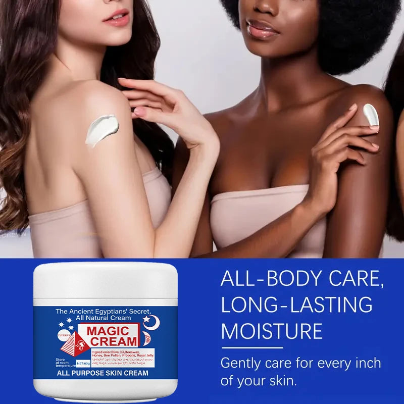 YUITIKUE Magic Face Cream – Moisturizing & Brightening | 60g Face Moisturizer Cream Peaceful Pleasures Health and Wellness