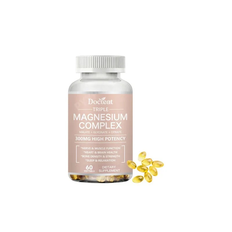 Triple Magnesium Complex Softgels – Daily Balance for Adults