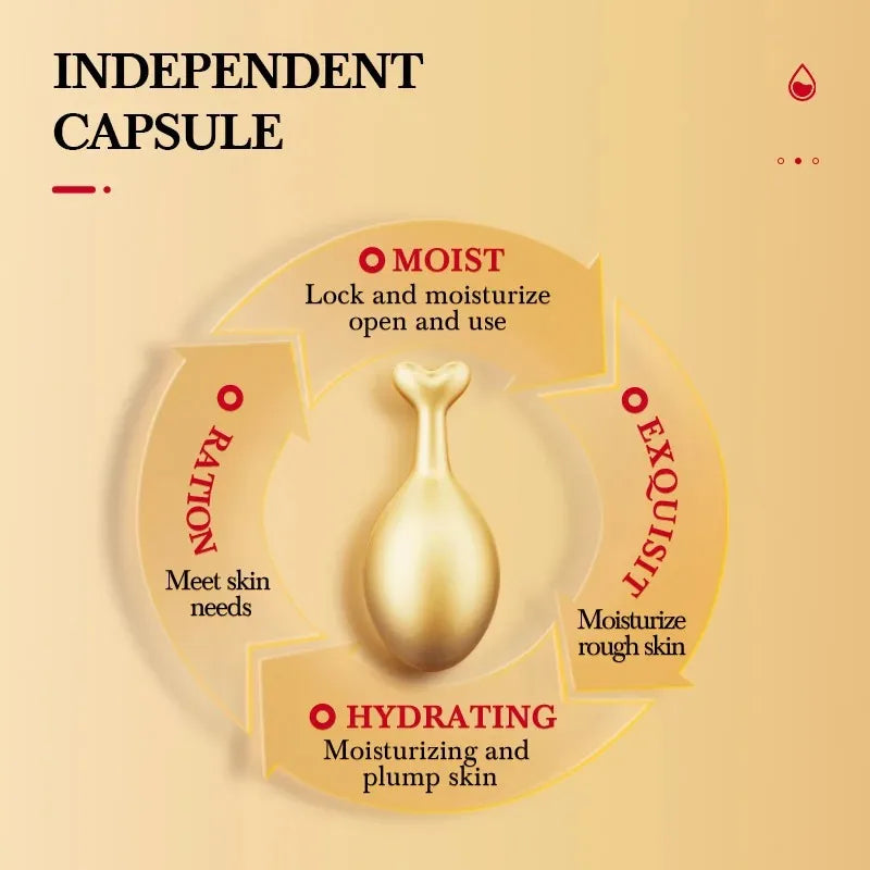 LGRAMER Placenta Capsule Facial Serum – Brightening 25 Pcs