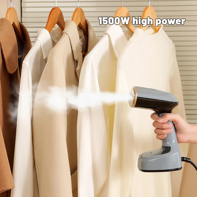 URGGU 1500W Handheld Steam Iron – Portable Garment Steamer