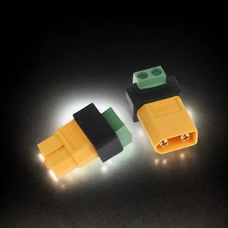 Solderless XT60 to 2-Pin Adapter for Drone & Balance Charger