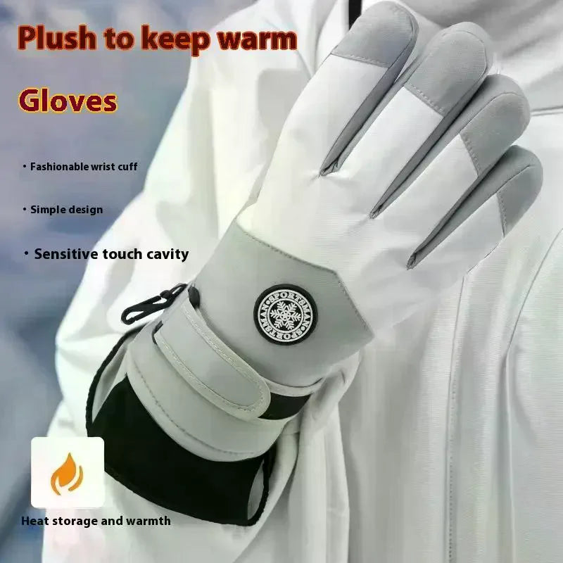 Touchscreen Winter Gloves – Fleece-Lined, Windproof & Warm