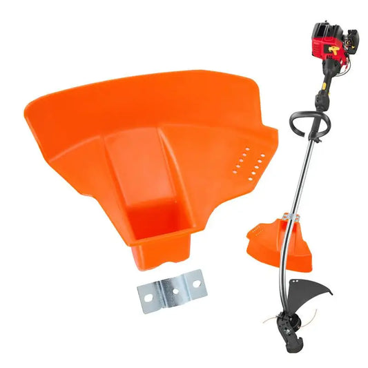 Universal Brush Cutter Shield Grass Trimmer Guard Protection Cover Mower Grass Guard Tools Garden Repair Maintenance Tools Peaceful Pleasures Health and Wellness Medium