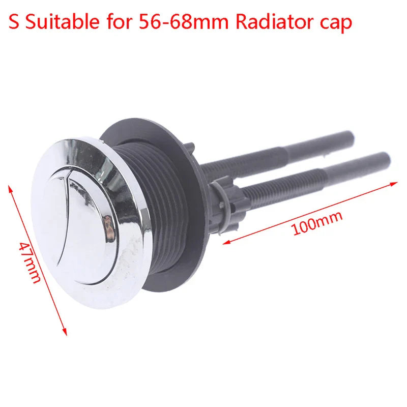Dual Flush Toilet Tank Button Round Push 70mm 57mm 47mm