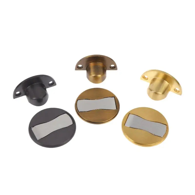 Strong Magnetic Door Stop Invisible 1 PC Punch Free Easy Install for Bedroom Bathroom Wall Protection Home Office Use Peaceful Pleasures Health and Wellness