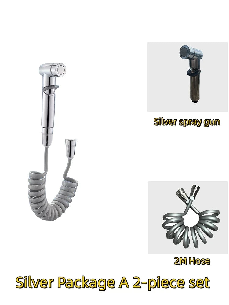 Handheld Bidet Sprayer Set – High-Pressure Bathroom Kit