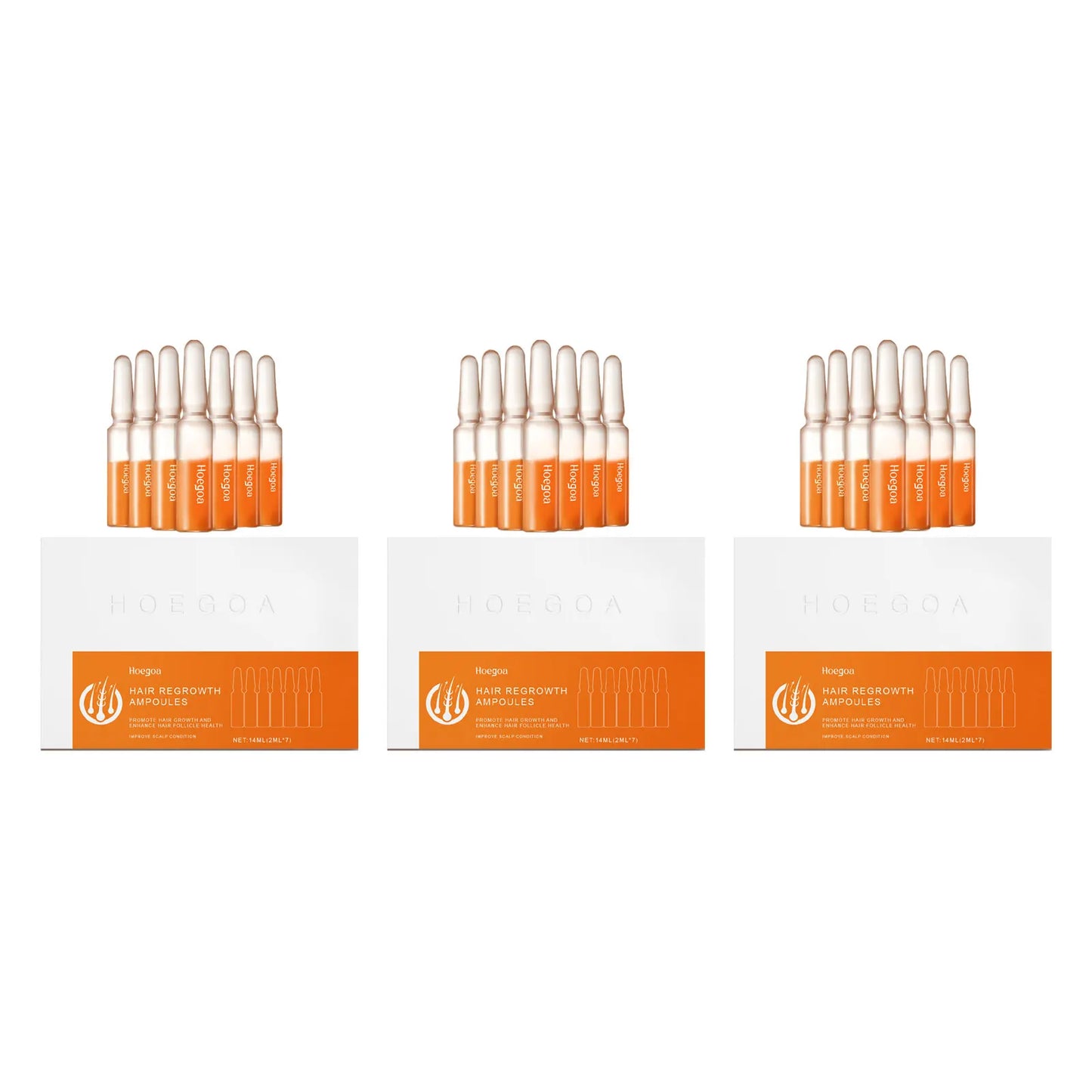 HOEGOA Hair Growth Ampoule Scalp Repair Serum 14ml