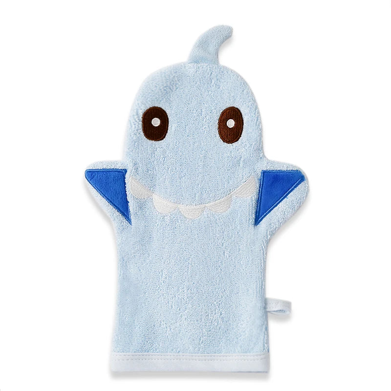 Baby Bath Wipe & Soft Rubbing Towel for Newborns & Toddlers