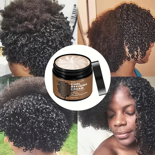 Curl Styling Cream 60g – Collagen, Keratin & Hyaluronic Acid Curl Styling Cream Peaceful Pleasures Health and Wellness 60g