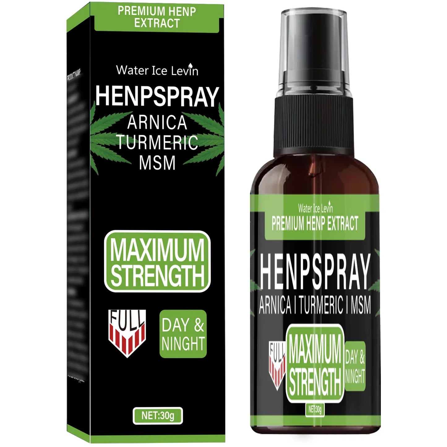 Hemp Extract Cream – Arnica, Turmeric & MSM Relief | 30g