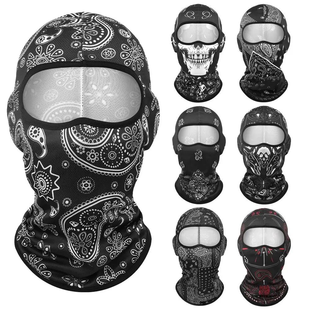 Ice Silk Balaclava – Breathable UV Sun Protection Face Cover