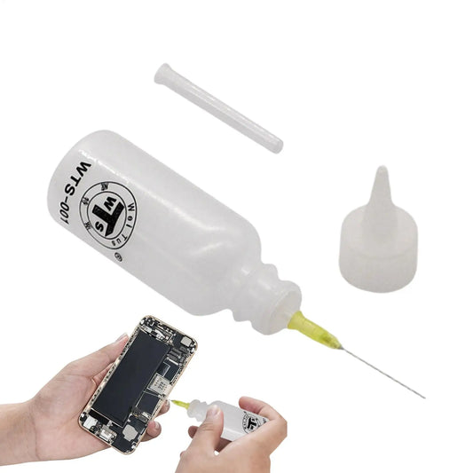empty Needle Tip Bottle Precision Tip Needle Oiler Glue Applicator Squeeze Bottle Portable Liquid Dropper Bottles Oil Applicator Peaceful Pleasures Health and Wellness