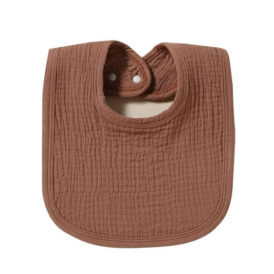 4-Layer Cotton Baby Bibs – Soft, Absorbent & Adjustable Baby Feeding Bib Peaceful Pleasures Health and Wellness