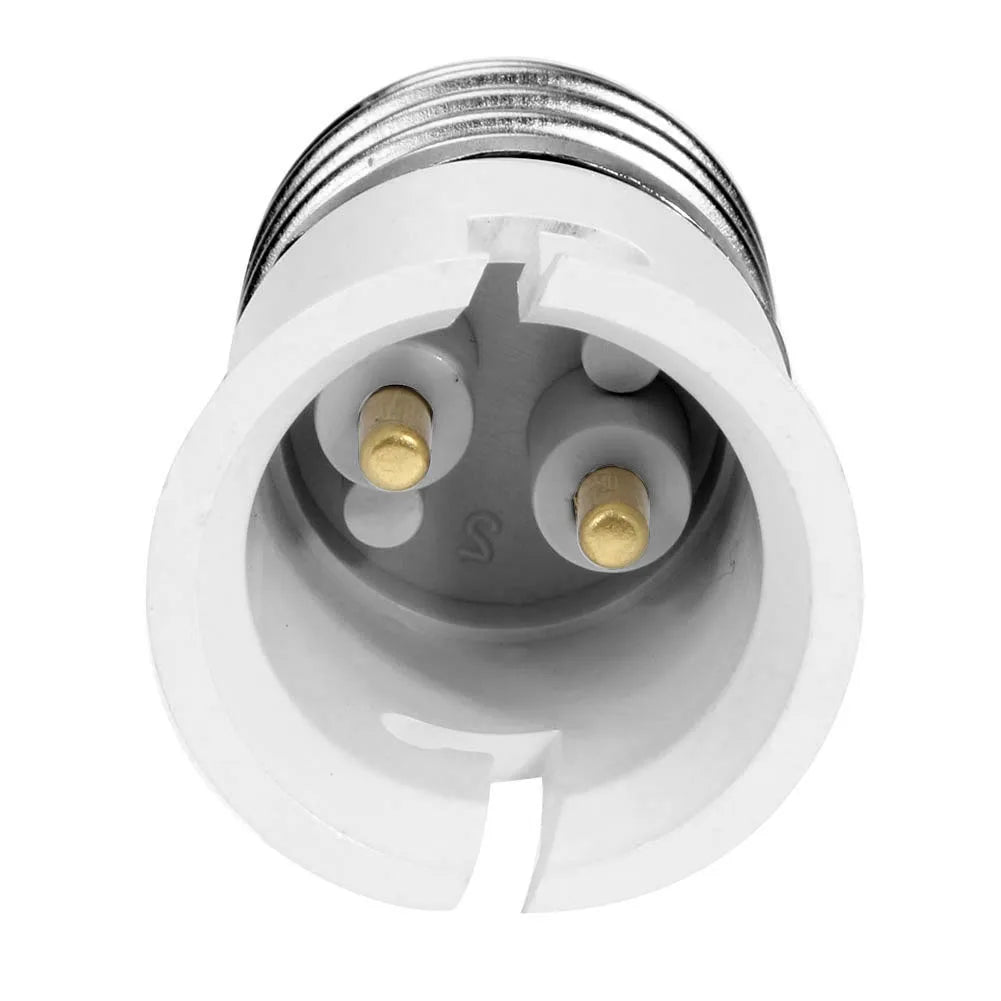 Lamp Base E27 to B22 Lamp Holder Socket Base Light Bulb E27 to B22 Socket Holder Adapter Lighting Parts Accessories Peaceful Pleasures Health and Wellness