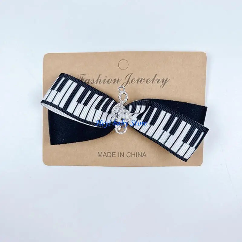 Music Note Hair Clips for Girls – Piano & Violin Barrettes