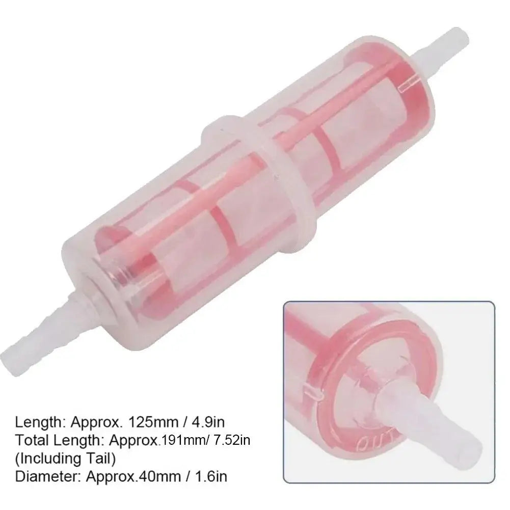 Universal Inline Diesel Fuel Filter 8mm–10mm Hose | 1–5 Pack Inline Fuel Filter Peaceful Pleasures Health and Wellness