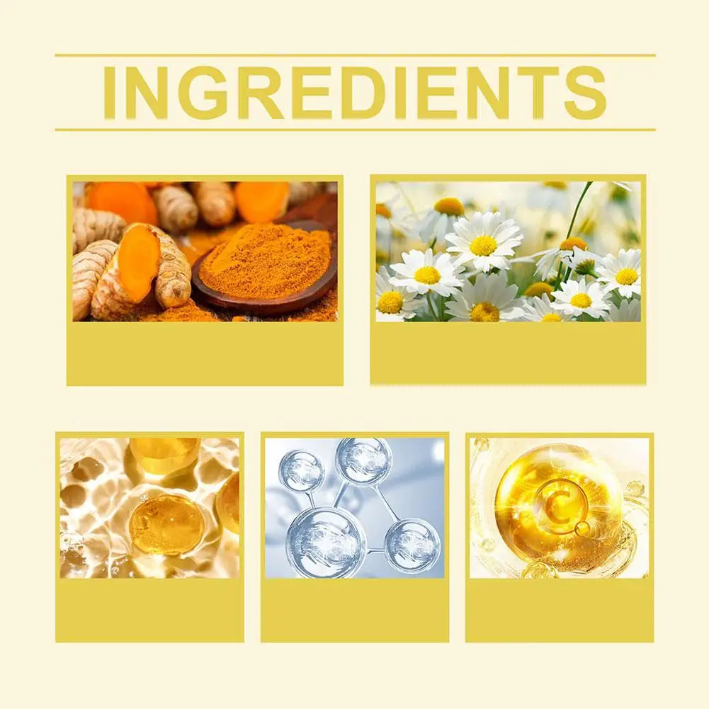 Kojic Acid & Turmeric Cleansing Pads – Brightening Facial Sponge