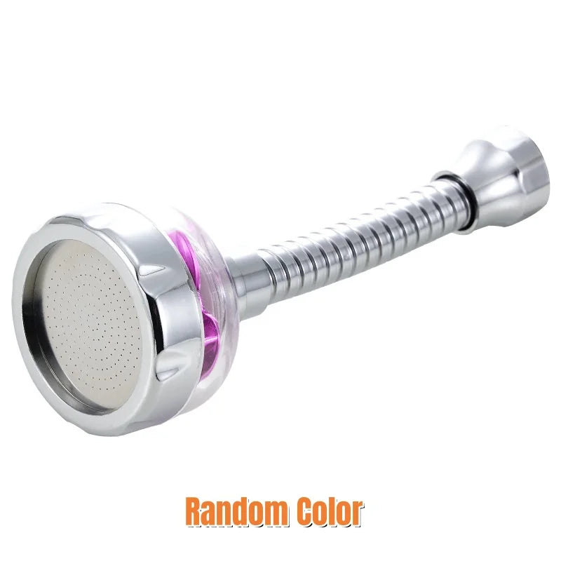 New Turbo Fan Sink Faucet Extender 360° Swivel Kitchen Faucet Aerator High Pressure Water Saving Tap Nozzle Bubbler Diffuser Peaceful Pleasures Health and Wellness Long