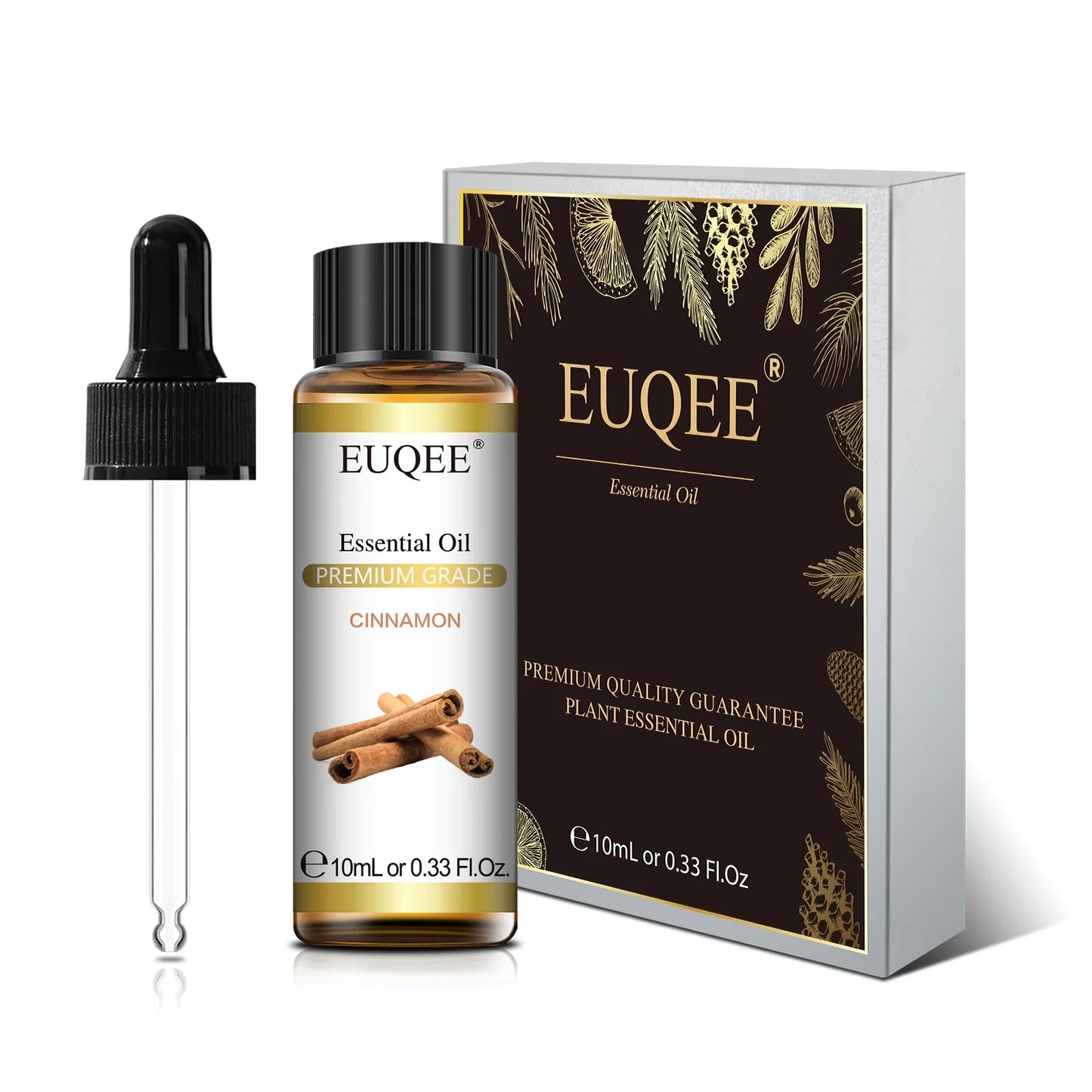 EUQEE 10ml Pure Essential Oil – Lavender, Jasmine & More