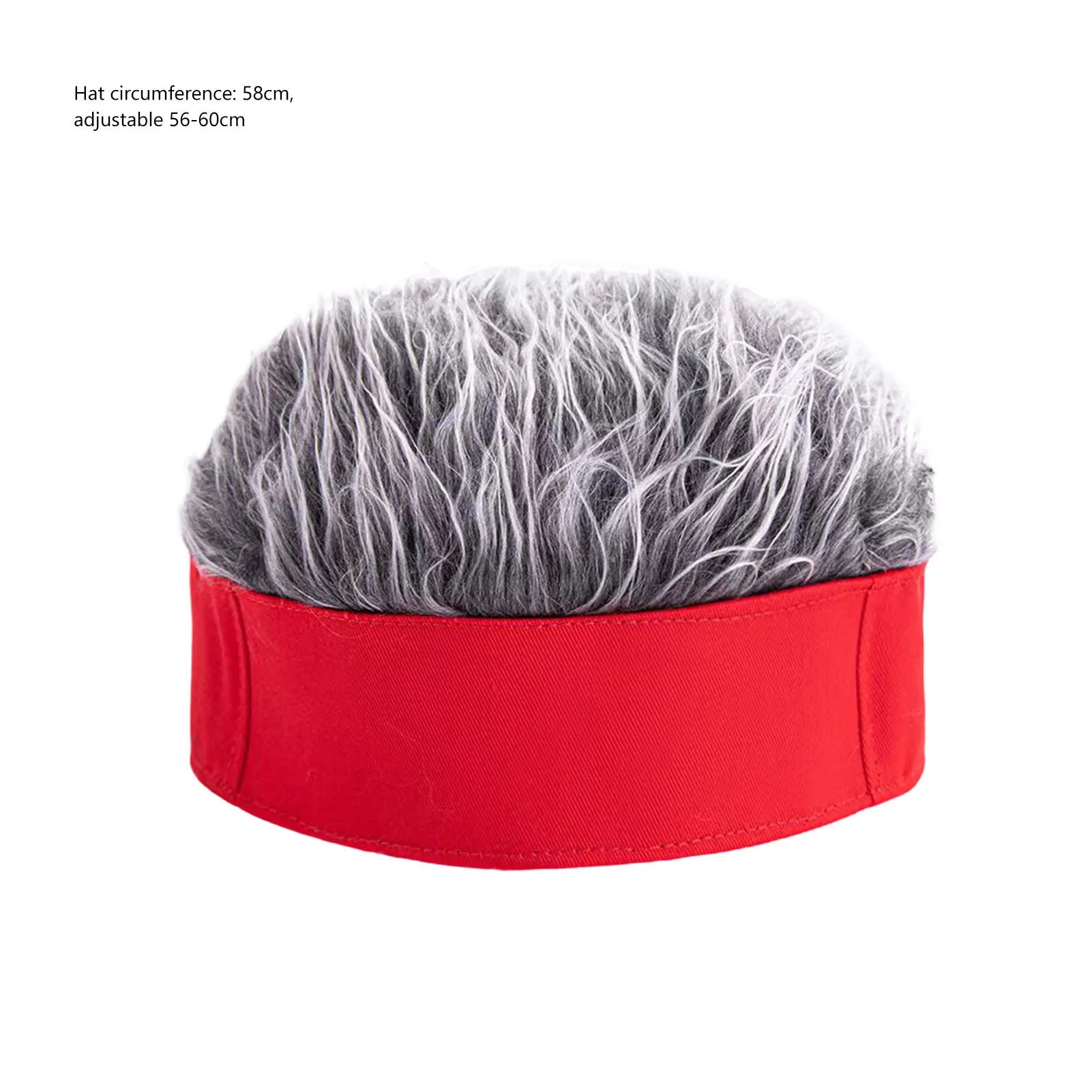 Black Wigs Hat Knit Beanie Soft Breathable Men Women Beanie Wig Hat for Home School Performance Costume Peaceful Pleasures Health and Wellness