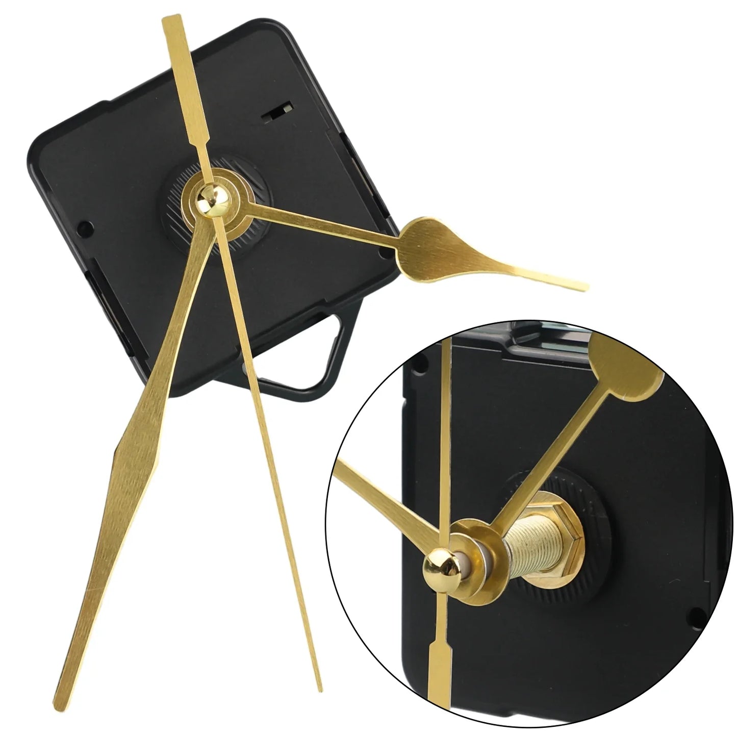 Quartz Wall Clock Movement DIY Kit – Silent Repair Mechanism