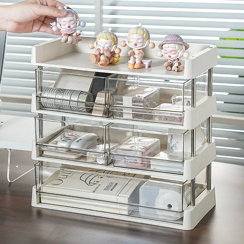Transparent Tea Bag & Coffee Capsule Organizer - Multi-Purpose Snack Tray for Office, Kitchen Countertop or Break Room Storage Peaceful Pleasures Health and Wellness