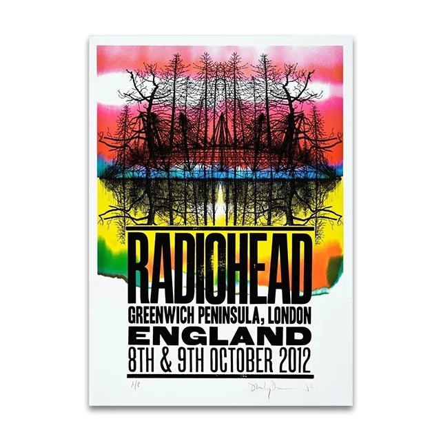 Rock Band Album Vintage Canvas Wall Art Print | Music Gift