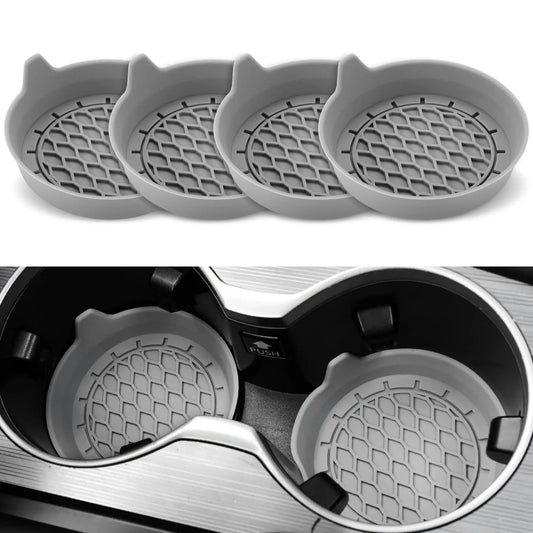 8cm Silicone Car Cup Holder Coaster – Anti-Slip Waterproof Car Cup Holder Coaster Oasis Select