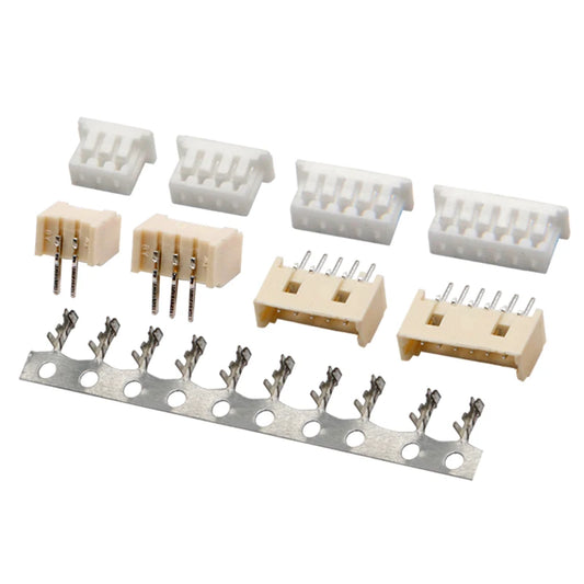 50pcs MICRO JST 1.25 2/3/4/5/6/7/8/9/10 Pin Connector 1.25MM Pitch Right Angle / Straight Pin Header / Housing / Terminal Peaceful Pleasures Health and Wellness 9P Housing