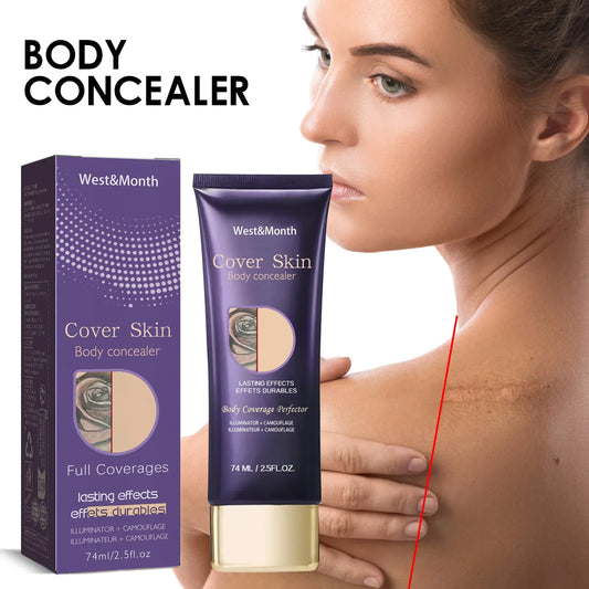 74ml Waterproof Tattoo Concealer Cream – Full Body Coverage Body Concealer Cream Oasis Select