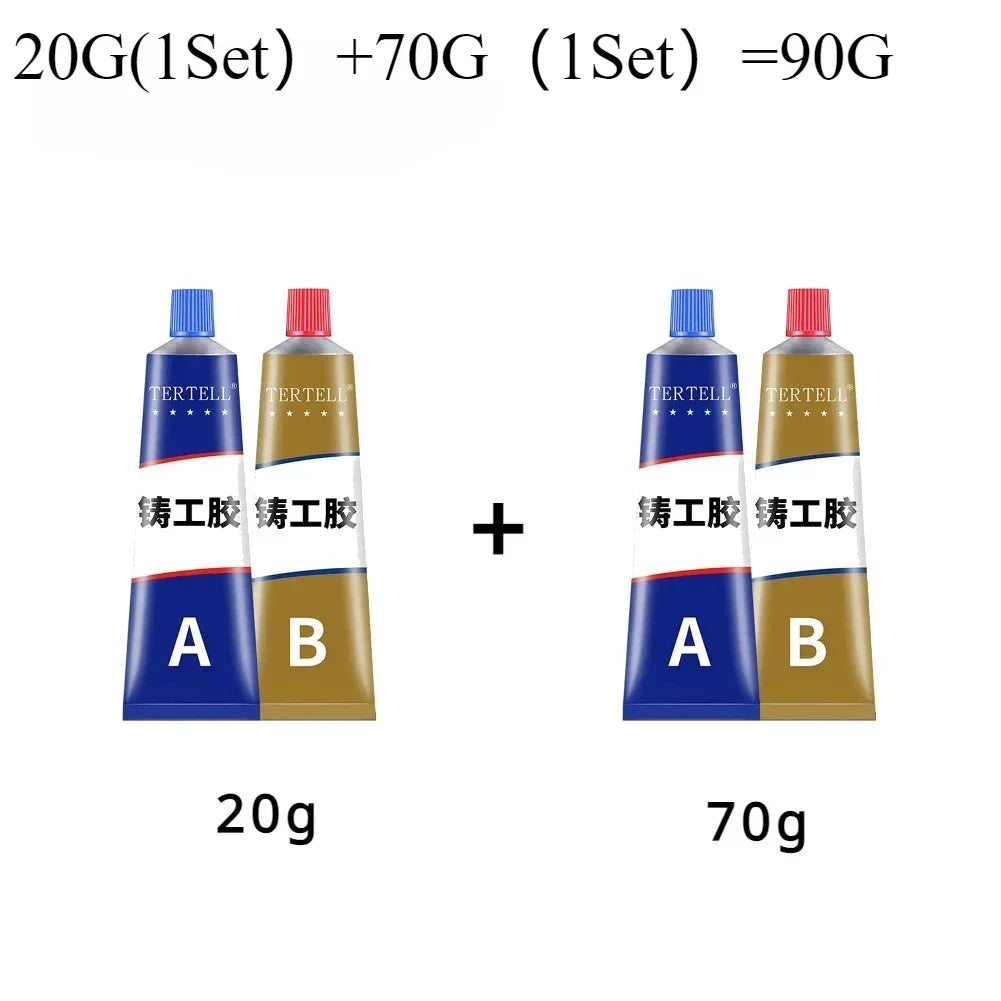 Metal Repair Epoxy Paste | Waterproof Cold Weld Glue Sealant