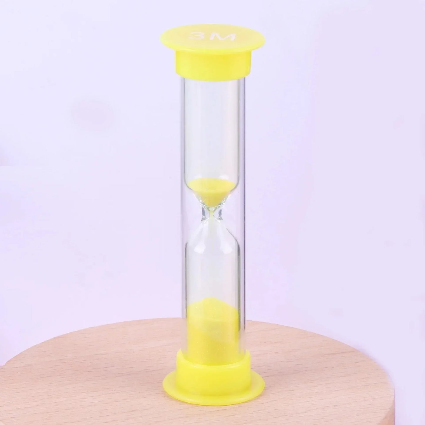 Colorful Hourglass Sand Timer Set – 6 Pieces, 30s–10 Min