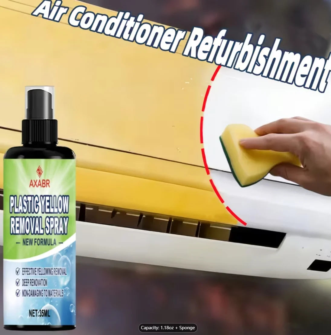 Plastic Restoration & Yellowing Remover Spray 100ml