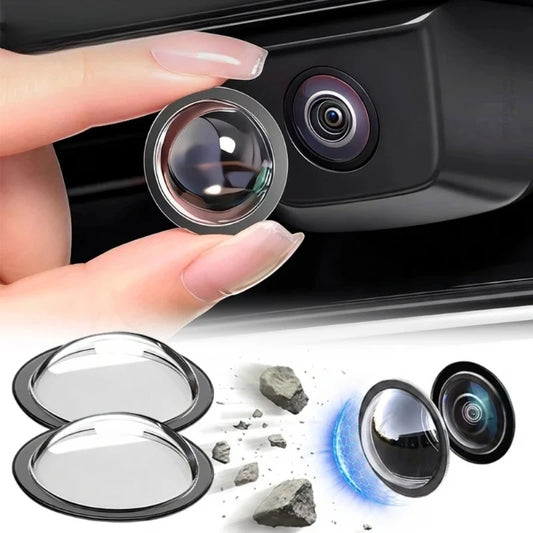 2PCS Universal Car Rear View Backup Camera Lens Protectors 360° Protection Anti-Scratch Waterproof Cover for Vehicle Camera Peaceful Pleasures Health and Wellness