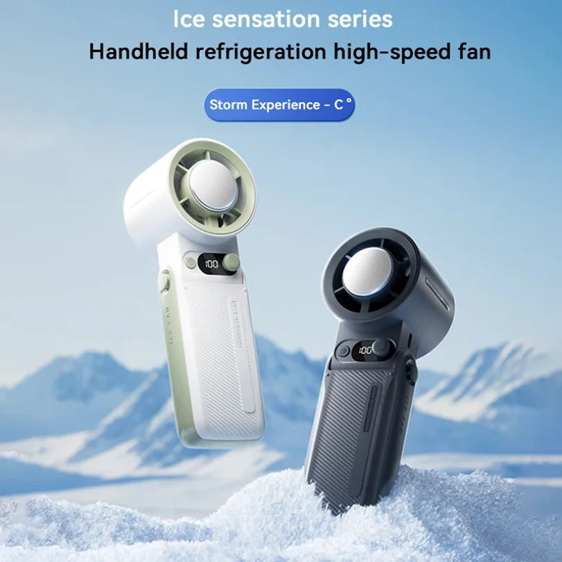 Portable Handheld Fan 3-in-1 | 199 Speeds, 8000mAh Battery