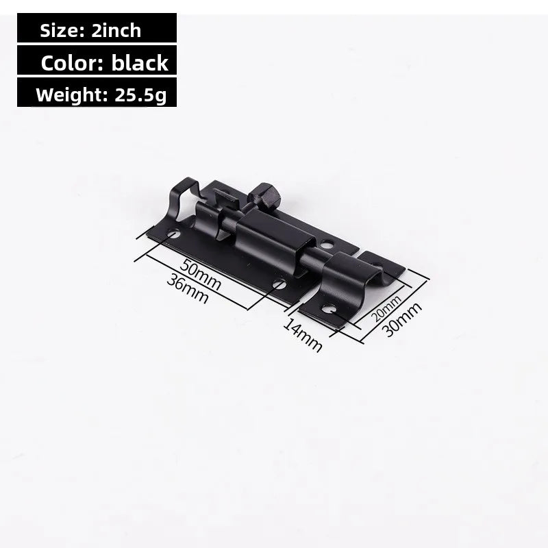 Aluminum Alloy Door Bolt Latch – Gate, Window & Home Lock