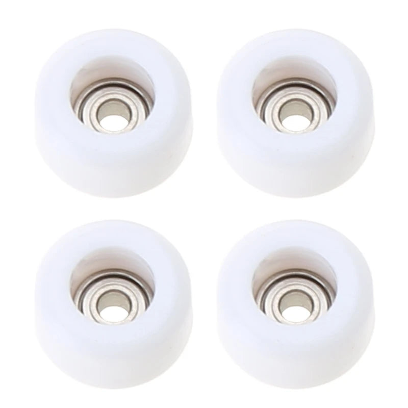 4-Pack Bearing Wheels for Mini Finger Skateboard & Scooter