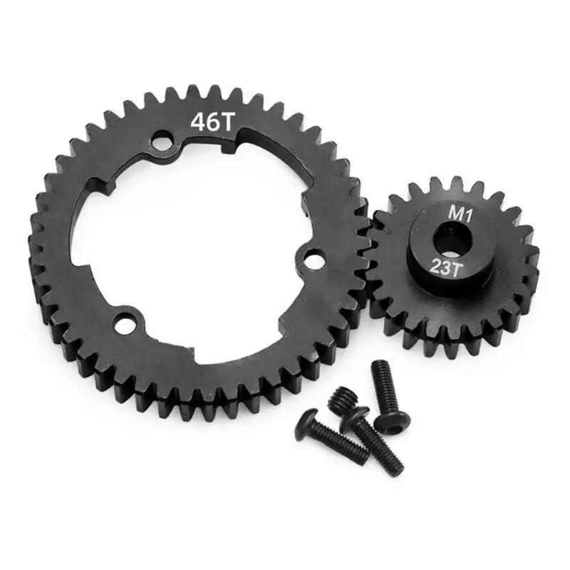 RC Car Alloy Upgrade Gear Set | 46T 50T 52T 54T + 23T Pinion