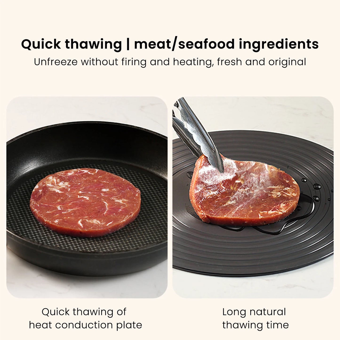 Gas Stove Heat Conduction Defrosting Plate Thermal Conductivity Uniform Plate for Home Kitchen Dining Room Peaceful Pleasures Health and Wellness