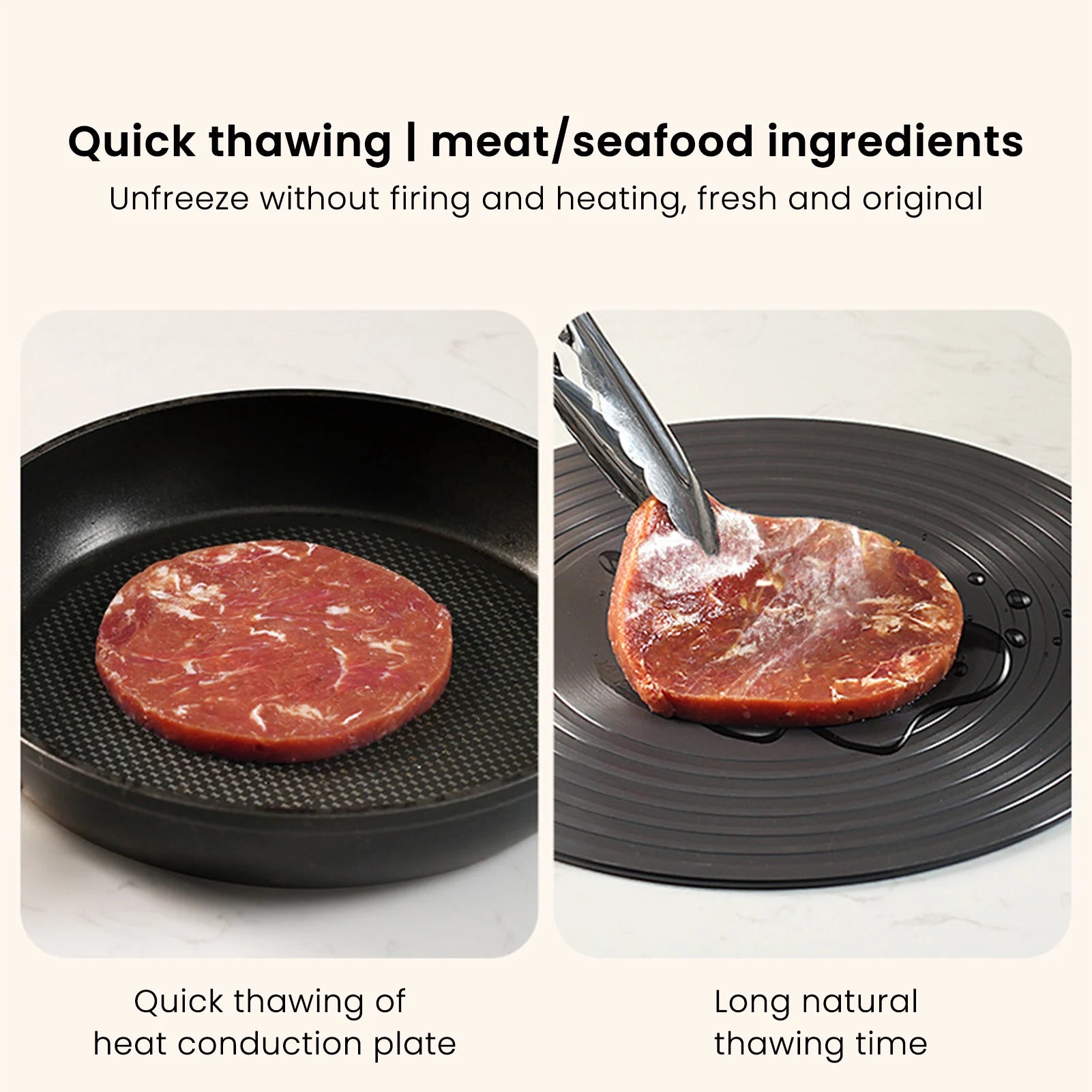 Gas Stove Heat Conduction Defrosting Plate Thermal Conductivity Uniform Plate for Home Kitchen Dining Room Peaceful Pleasures Health and Wellness