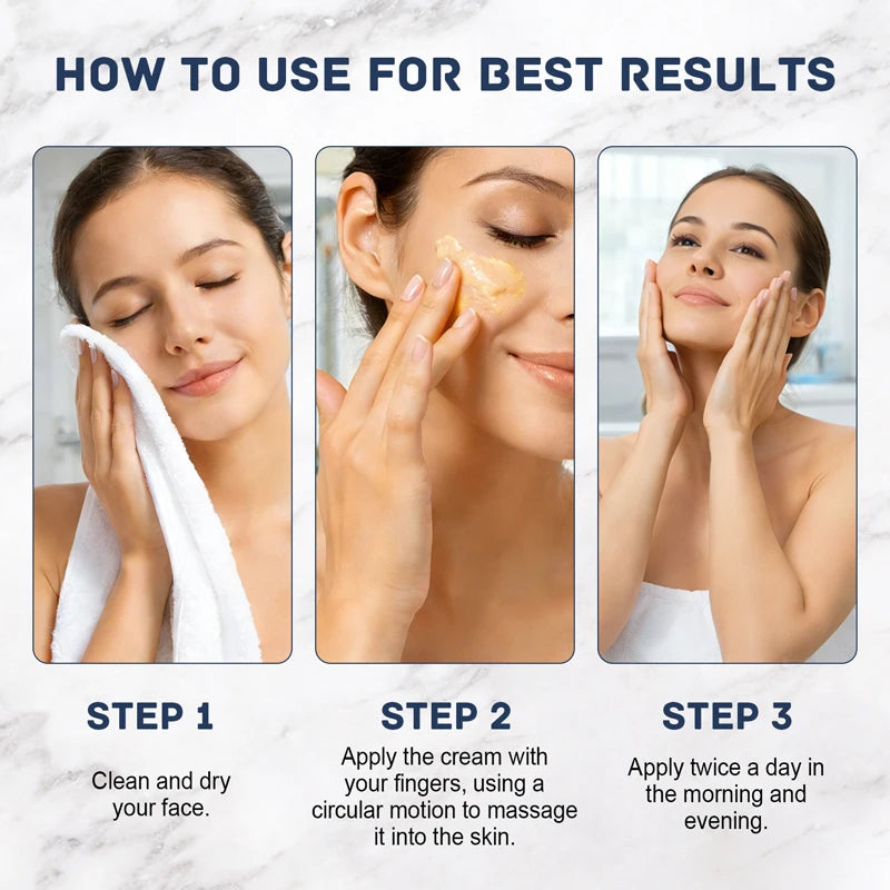 Polypeptide Anti-Wrinkle Firming Anti-Aging Face Cream | Firming Lifting Moisturizer | Wrinkle Reduction | 24H Hydration Peaceful Pleasures Health and Wellness