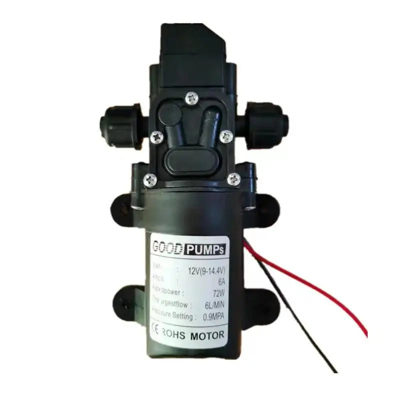 DC 12V High Pressure Diaphragm Water Pump Multifunctional Mini Booster Pump For Water Washing Machine Agricultural Irrigation Peaceful Pleasures Health and Wellness