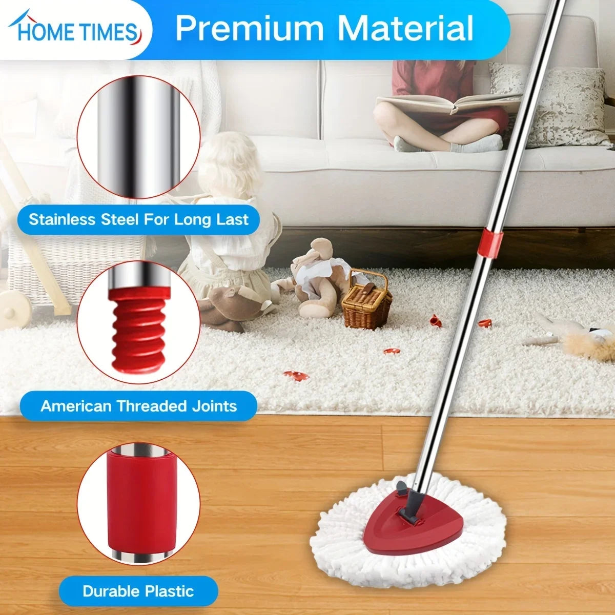 Mop Accessories for O-cedar/Vileda Microfiber EasyWring Spin Mop,Spin Mop Head for O-Cedar/Vileda 1 Tank System Peaceful Pleasures Health and Wellness