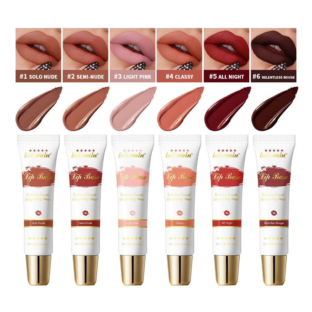 ibcccndc Matte Liquid Lip Stain & Blush – 6 Shades, Long-Lasting Liquid Lip Stain Peaceful Pleasures Health and Wellness