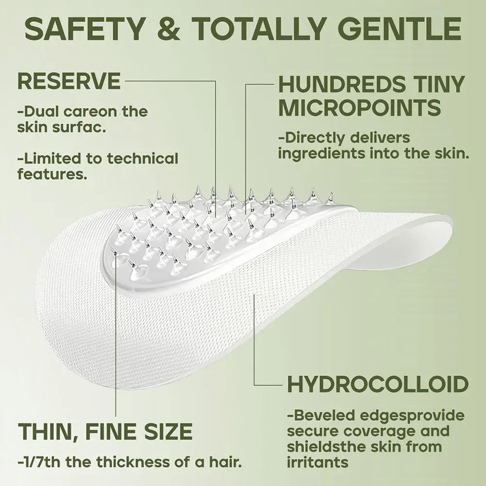 Microneedle Acne Patches 24PCS – Hydrocolloid Pimple Stickers