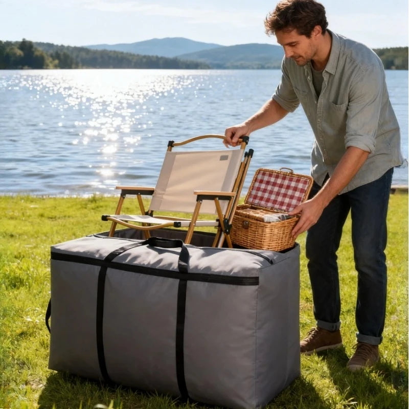 2-Pack Extra Large Heavy Duty Moving Bags with Handles & Zippers