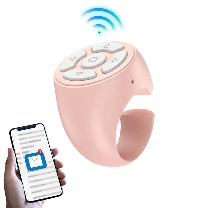 Bluetooth Ring Finger Remote Control for Phone & Video