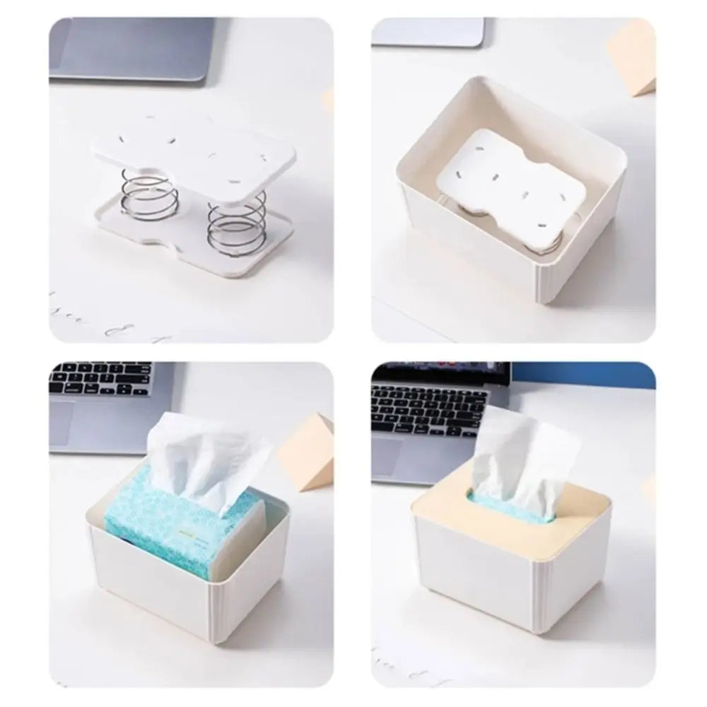 Paper Towel Spring Pallet – Double Spring Tissue Box Insert